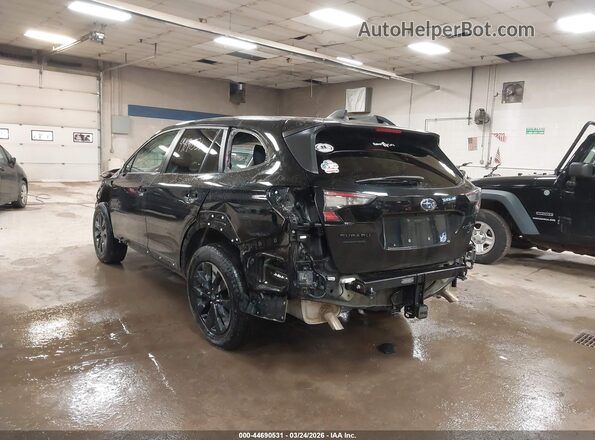 4S4BTGLD3P3195104 2023 SUBARU OUTBACK Черный Задняя левая четверть