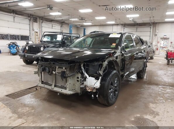 4S4BTGLD3P3195104 2023 SUBARU OUTBACK Черный Передняя левая четверть