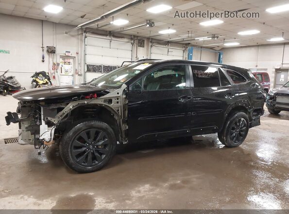 4S4BTGLD3P3195104 2023 SUBARU OUTBACK Черный Вид спереди
