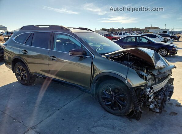 4S4BTGLD6N3220767 2022 SUBARU OUTBACK Green Передня права чверть