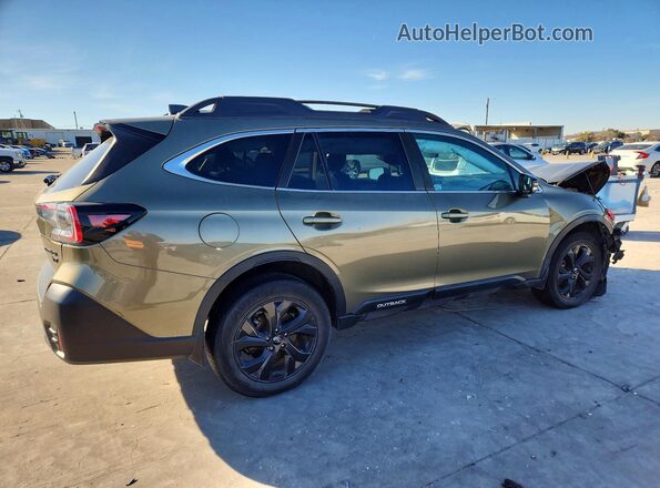 4S4BTGLD6N3220767 2022 SUBARU OUTBACK Green Задня права чверть