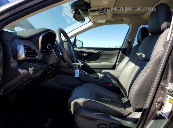 4S4BTGLD6S3119398 2025 SUBARU OUTBACK Gray წინა სალონის ხედი