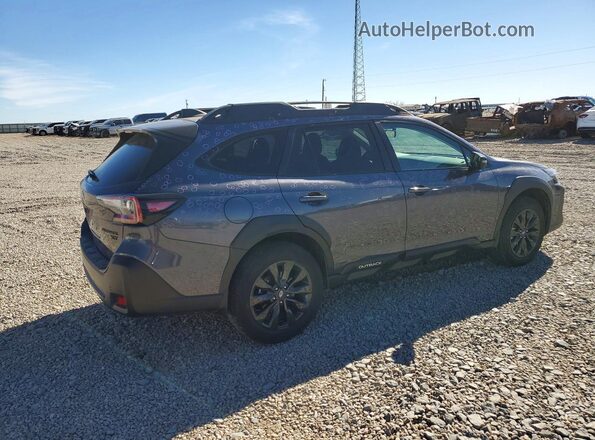 4S4BTGLD6S3119398 2025 SUBARU OUTBACK Gray უკანა მარჯვენა