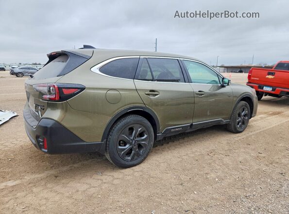 4S4BTGLD7M3182660 2021 SUBARU OUTBACK Green Հետևի աջ