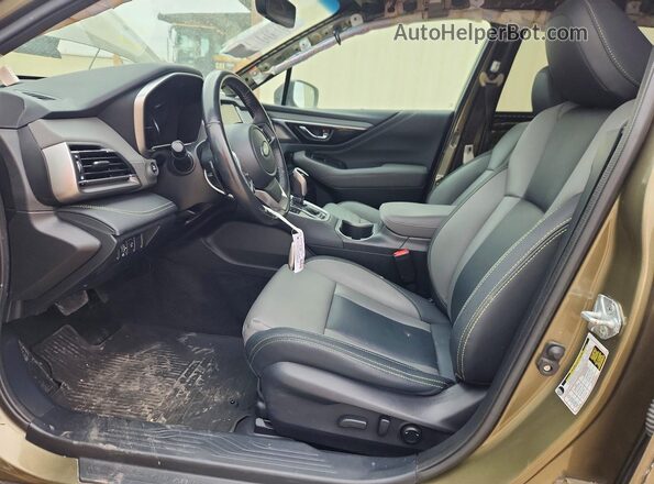 4S4BTGLD7M3182660 2021 SUBARU OUTBACK Green Սալոնի դիմացի տեսք