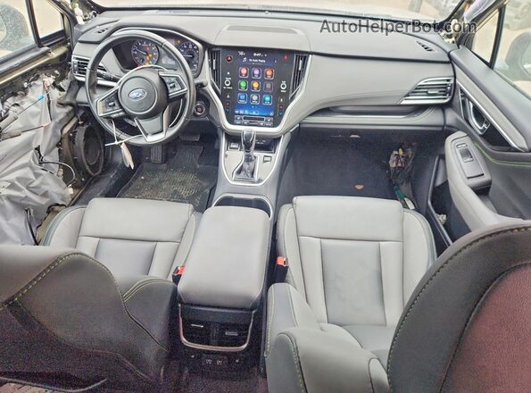 4S4BTGLD7M3182660 2021 SUBARU OUTBACK Green Առջևի վահանակի տեսք