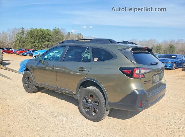 4S4BTGLDXM3195399 2021 SUBARU OUTBACK Green Rear left