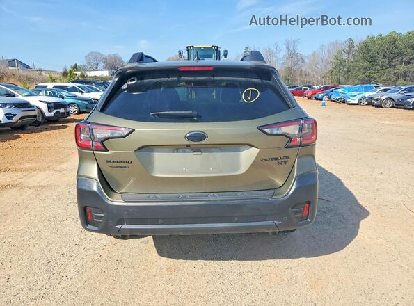 4S4BTGLDXM3195399 2021 SUBARU OUTBACK Green Rear view