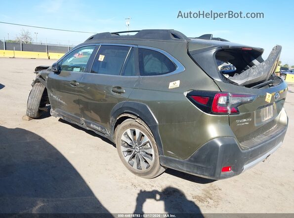 4S4BTGND3S3133692 2025 SUBARU OUTBACK Green Tył lewy
