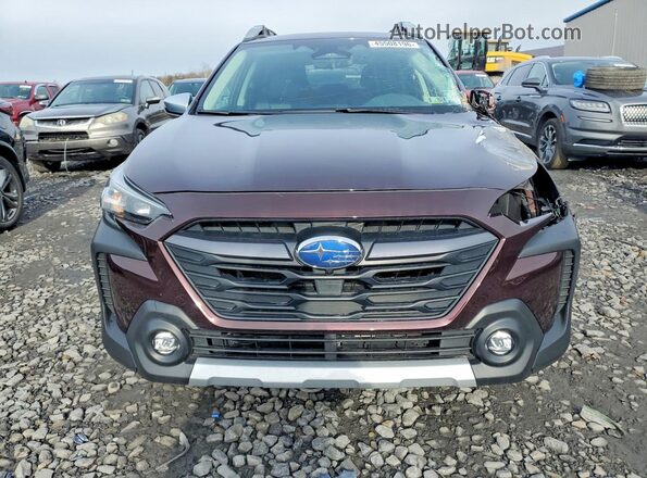 4S4BTGPD0P3171062 2023 SUBARU OUTBACK Burgundy Vista frontal