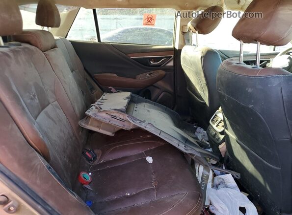 4S4BTGPD2M3176517 2021 SUBARU OUTBACK Зеленый Вид задней части салона