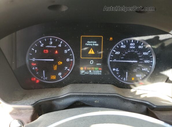 4S4BTGPD2M3176517 2021 SUBARU OUTBACK Зеленый Вид щитка приборов