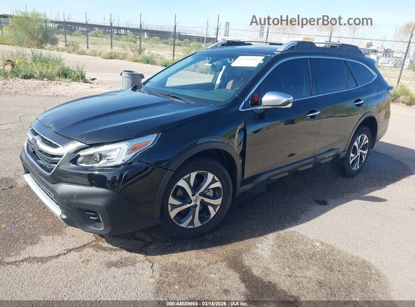 4S4BTGPD5M3185566 2021 SUBARU OUTBACK Black Передня ліва чверть