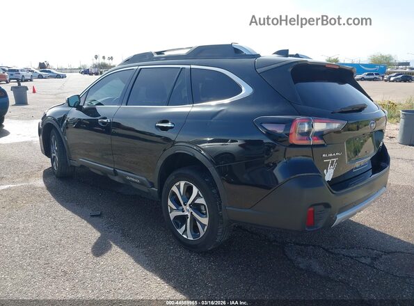 4S4BTGPD5M3185566 2021 SUBARU OUTBACK Black Задня ліва чверть