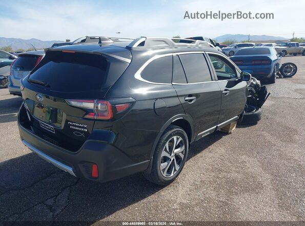 4S4BTGPD5M3185566 2021 SUBARU OUTBACK Black Задня права чверть