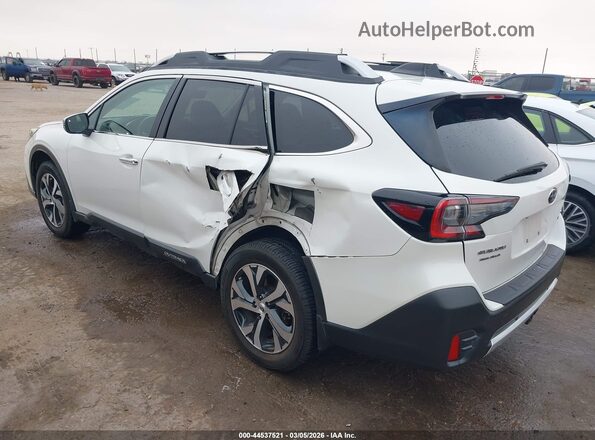4S4BTGPD7M3115230 2021 SUBARU OUTBACK White Задня ліва чверть