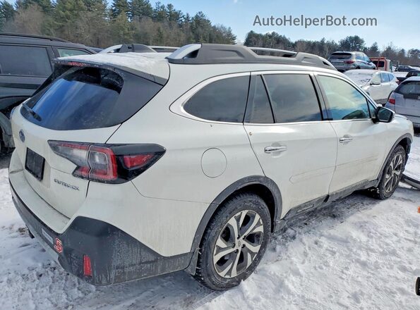 4S4BTGPD8N3201230 2022 SUBARU OUTBACK White Задня права чверть