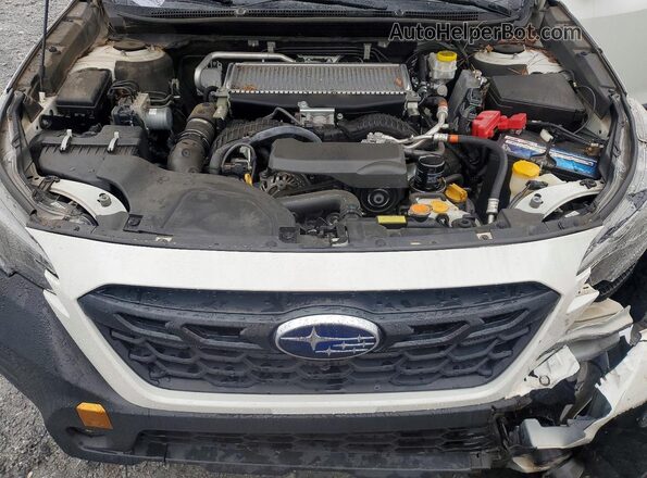 4S4BTGUD0N3216924 2022 SUBARU OUTBACK White უკანა სალონის ხედი