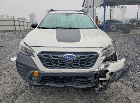 4S4BTGUD0N3216924 2022 SUBARU OUTBACK White წინა ხედი