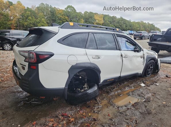 4S4BTGUD0P3105146 2023 SUBARU OUTBACK White Tył prawy