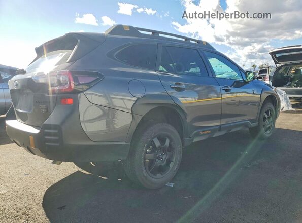 4S4BTGUD1R3294344 2024 SUBARU OUTBACK Gray Trasero derecho