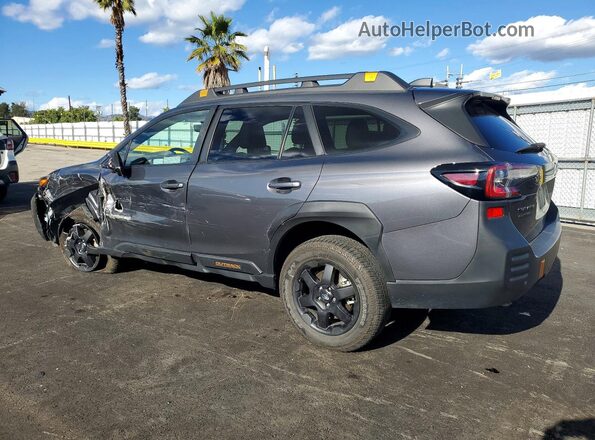 4S4BTGUD1R3294344 2024 SUBARU OUTBACK Gray Trasero izquierdo