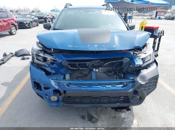 4S4BTGUD2S3107909 2025 SUBARU OUTBACK Blue Front view