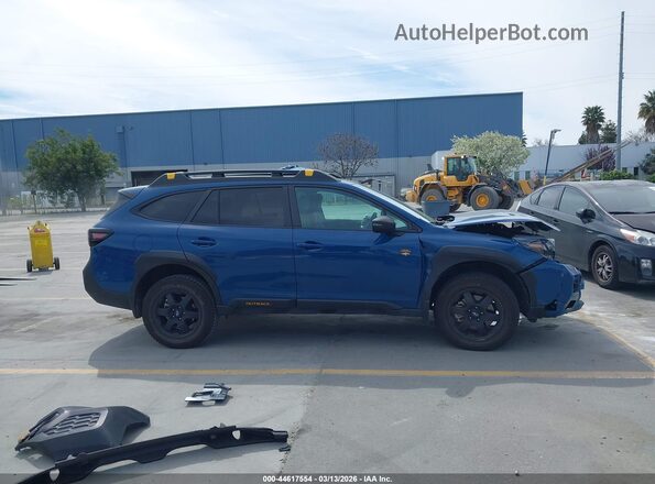 4S4BTGUD2S3107909 2025 SUBARU OUTBACK Blue 360 interior view
