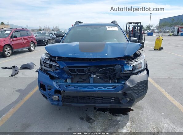 4S4BTGUD2S3107909 2025 SUBARU OUTBACK Blue Rear interior view