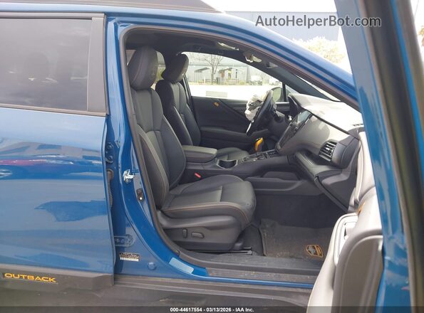 4S4BTGUD2S3107909 2025 SUBARU OUTBACK Blue Front interior view