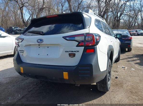 4S4BTGUD3P3126606 2023 SUBARU OUTBACK White Tył prawy