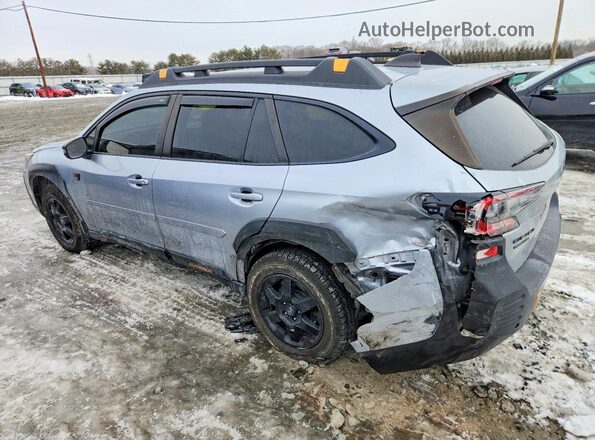 4S4BTGUD4N3245763 2022 SUBARU OUTBACK Silver Trasero izquierdo