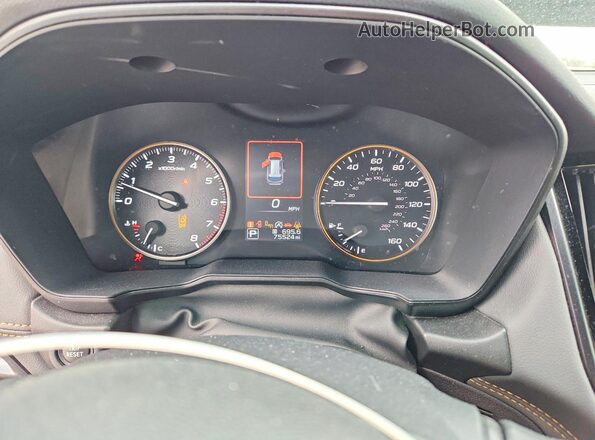 4S4BTGUD4N3245763 2022 SUBARU OUTBACK Silver Vista del cuadro de instrumentos