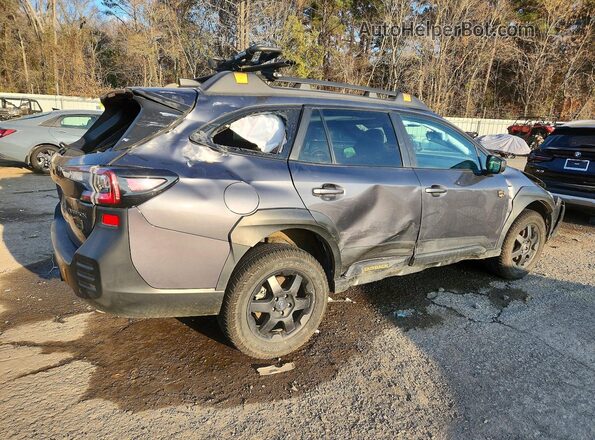 4S4BTGUD7R3141838 2024 SUBARU OUTBACK Gray Trasero derecho