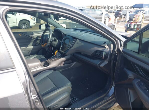 4S4BTGUD9P3198989 2023 SUBARU OUTBACK Gray წინა სალონის ხედი