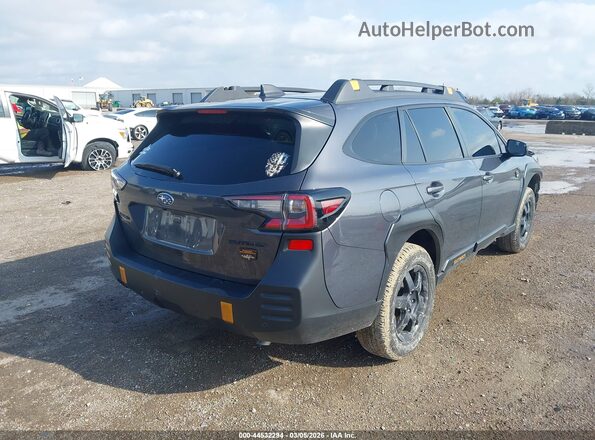 4S4BTGUD9P3198989 2023 SUBARU OUTBACK Gray უკანა მარჯვენა