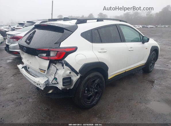 4S4GUHF65T3744754 2026 SUBARU CROSSTREK White Trasero derecho