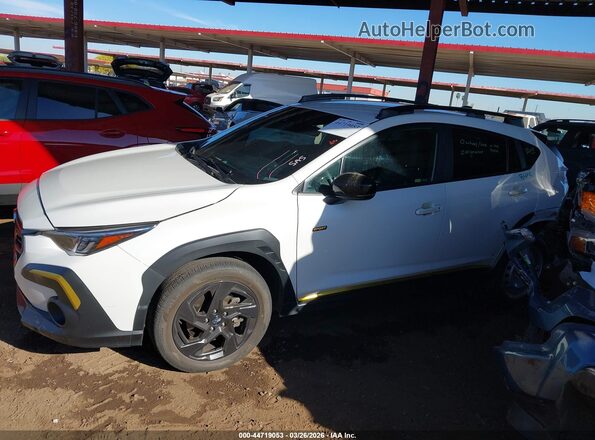 4S4GUHF69R3732552 2024 SUBARU CROSSTREK White 