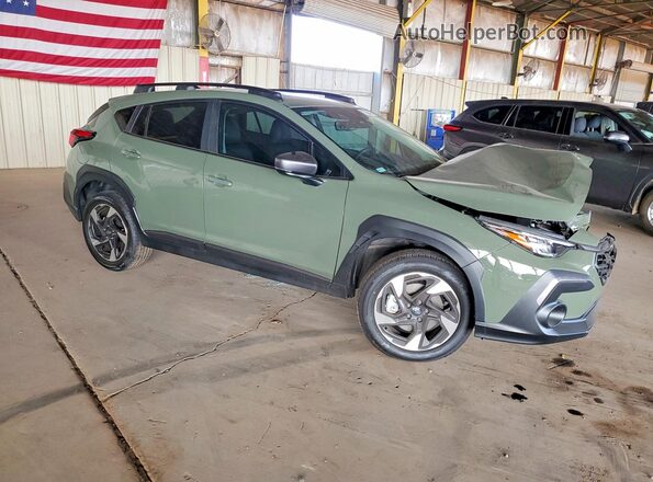 4S4GUHL64S3769471 2025 SUBARU CROSSTREK Green 