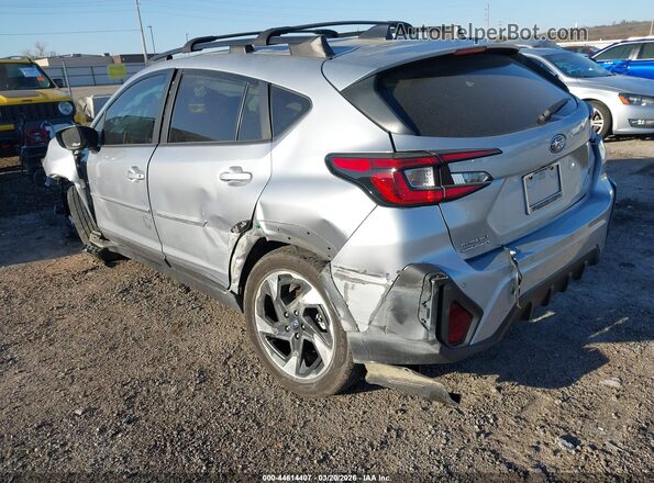 4S4GUHL67R3762282 2024 SUBARU CROSSTREK Silver უკანა მარცხენა