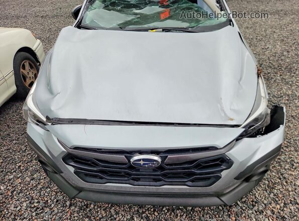 4S4GUHM6XS3719348 2025 SUBARU CROSSTREK Silver Вид задньої частини салону