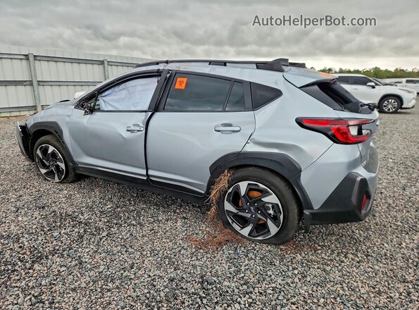 4S4GUHM6XS3719348 2025 SUBARU CROSSTREK Silver Задня ліва чверть