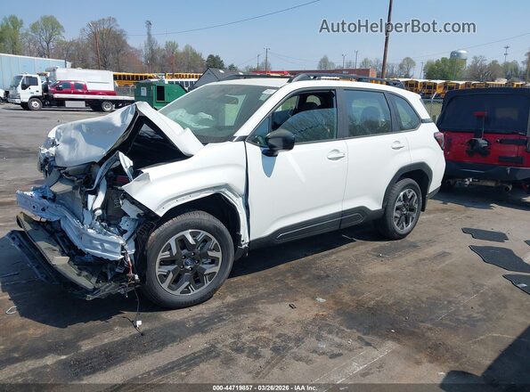 4S4SLDA66T3047395 2026 SUBARU FORESTER White Front left