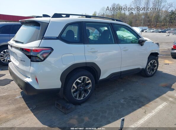 4S4SLDA66T3047395 2026 SUBARU FORESTER White Rear right