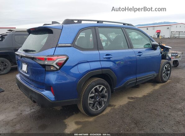 4S4SLDA6XT3049859 2026 SUBARU FORESTER Blue Հետևի աջ