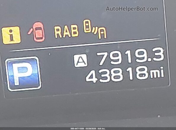 4S4WMACD5K3476860 2019 SUBARU ASCENT Красный 