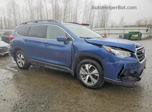 4S4WMACD5M3416466 2021 SUBARU ASCENT Blue Передня права чверть