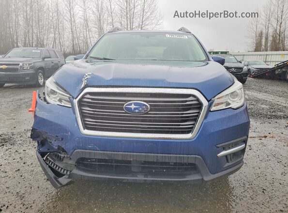 4S4WMACD5M3416466 2021 SUBARU ASCENT Blue Вид спереду