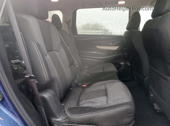 4S4WMACD5M3416466 2021 SUBARU ASCENT Blue Вид задньої частини салону