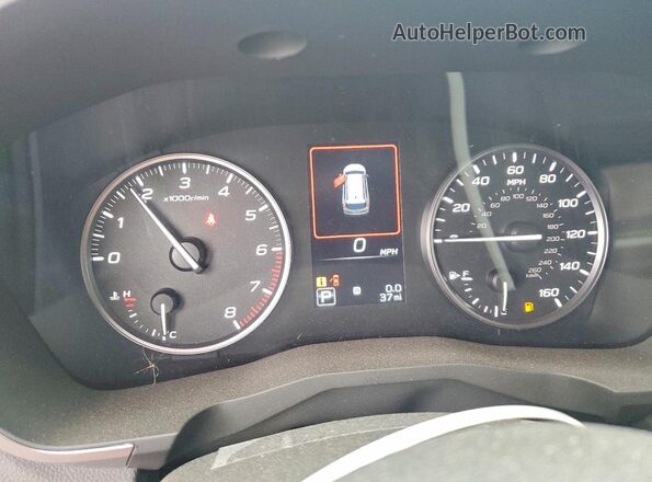 4S4WMADD6S3418612 2025 SUBARU ASCENT Silver ხელსაწყოთა პანელის ხედი